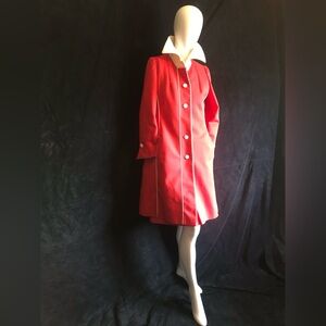 1960’s Lilli Ann 2 piece Mod Dress and matching Jacket